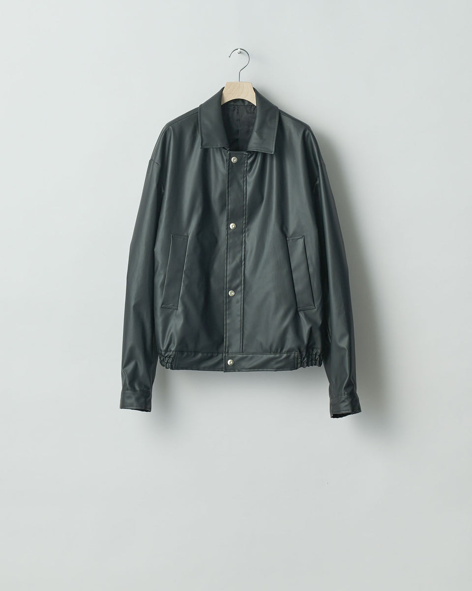 stein / シュタイン】COATED TRUCKER JACKET - BLACK(COATING) | 公式