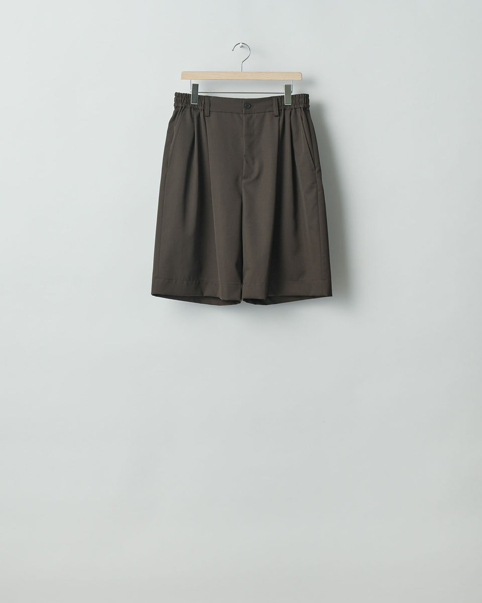 stein / シュタイン】WIDE EASY SHORT TROUSERS - MILITARY KHAKI | 公式通販サイト  session(セッション)