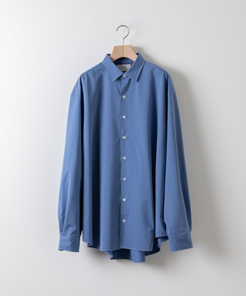 KANEMASA】ROYAL OX DRESS JERSEY SHIRT - ULTRAMARINE – session