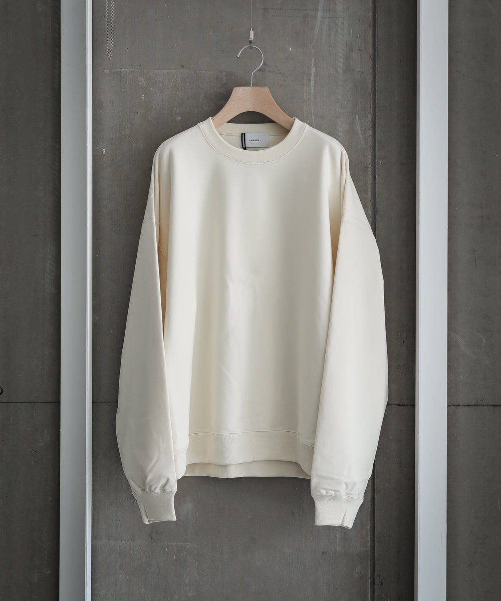 KANEMASA】SUPER FINE GAUGE LOOSE FIT PULL OVER - BEIGE – session