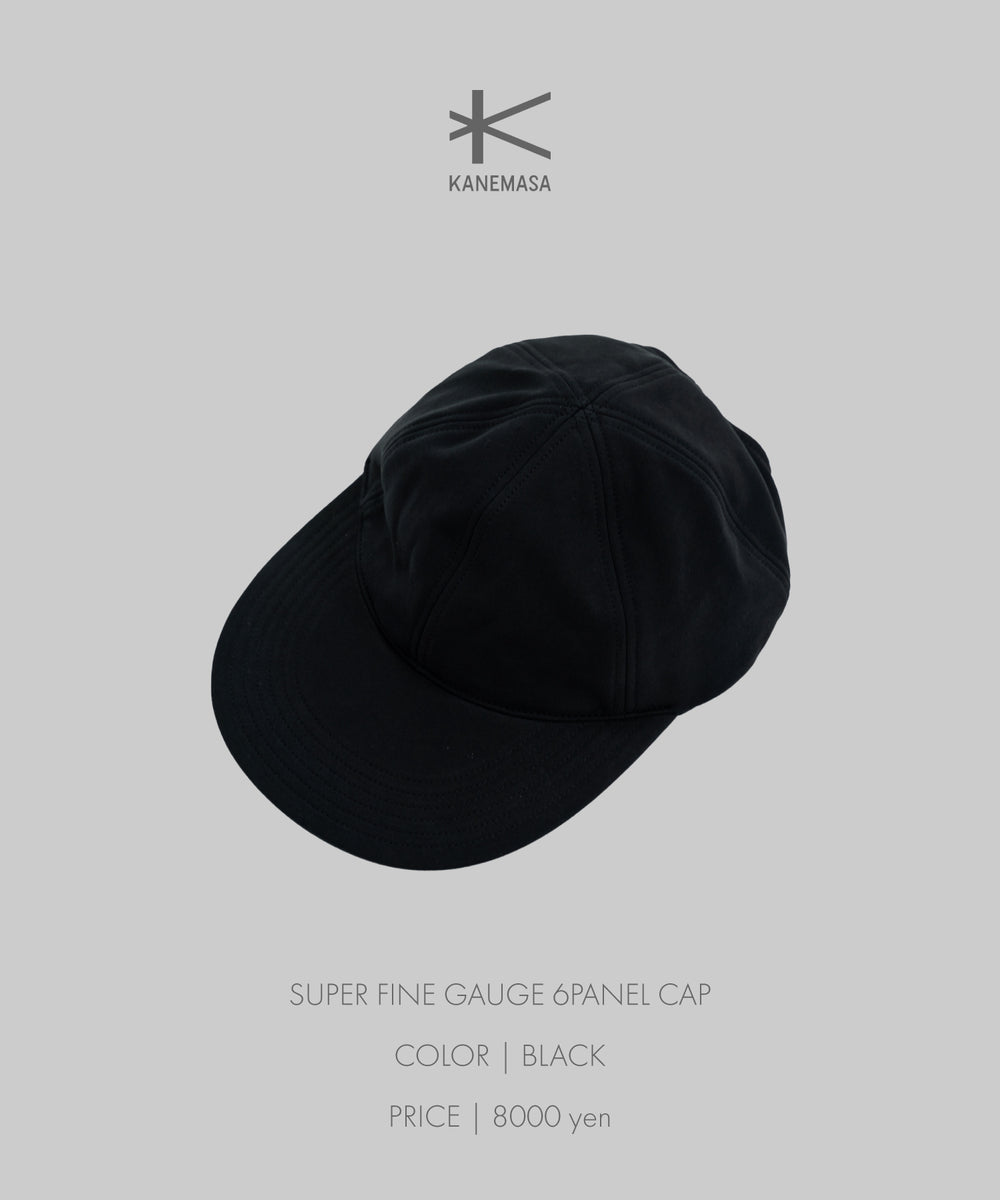 KANEMASA PHIL. 36G Cap　カネマサフィル36G キャップ KANEMASA PHIL.】136G CAP - BLACK | 公式通販サイト session(セッション)