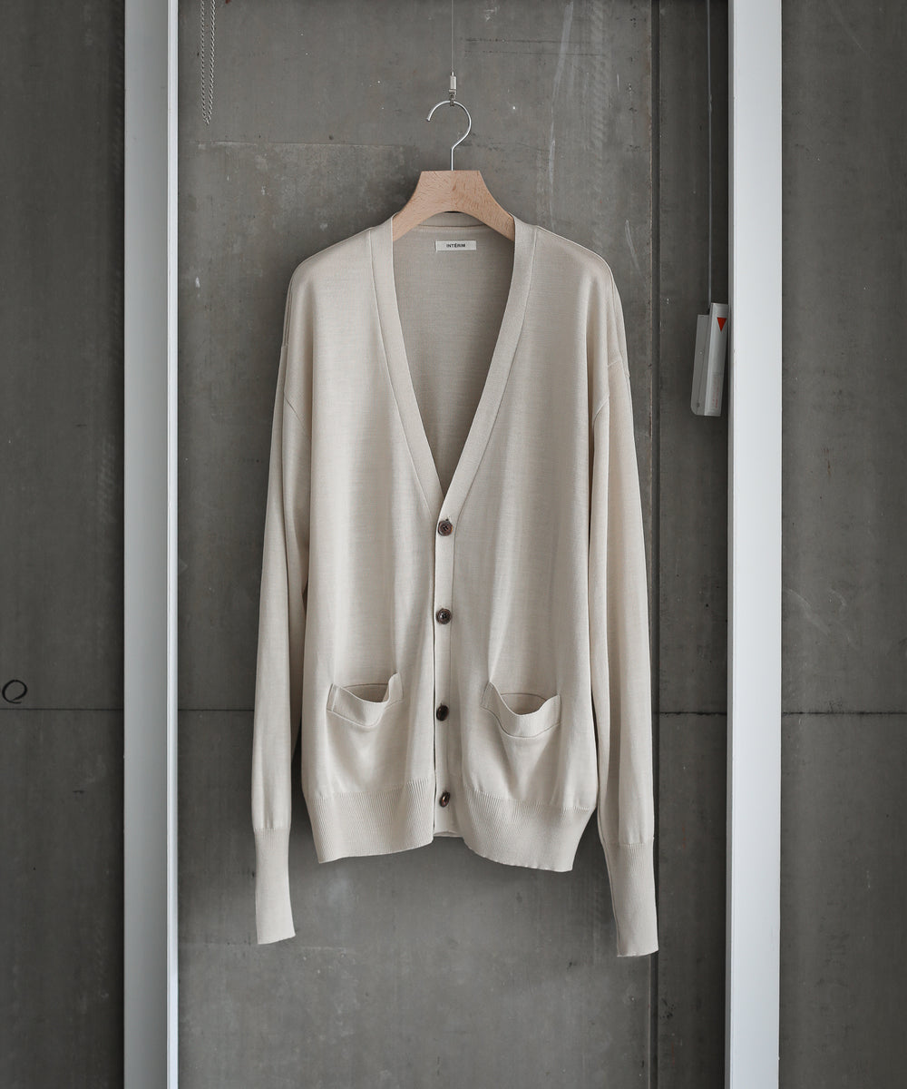 INTÉRIM】SILK 100% CARDIGAN | 公式通販サイト session(セッション)