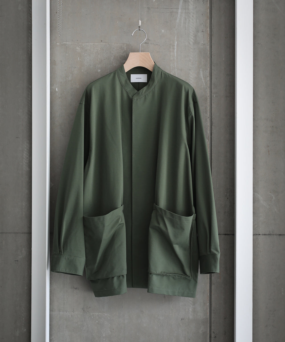 KANEMASA】TYPEWRITER KNIT TECHNO COVERALLS - GREEN – session