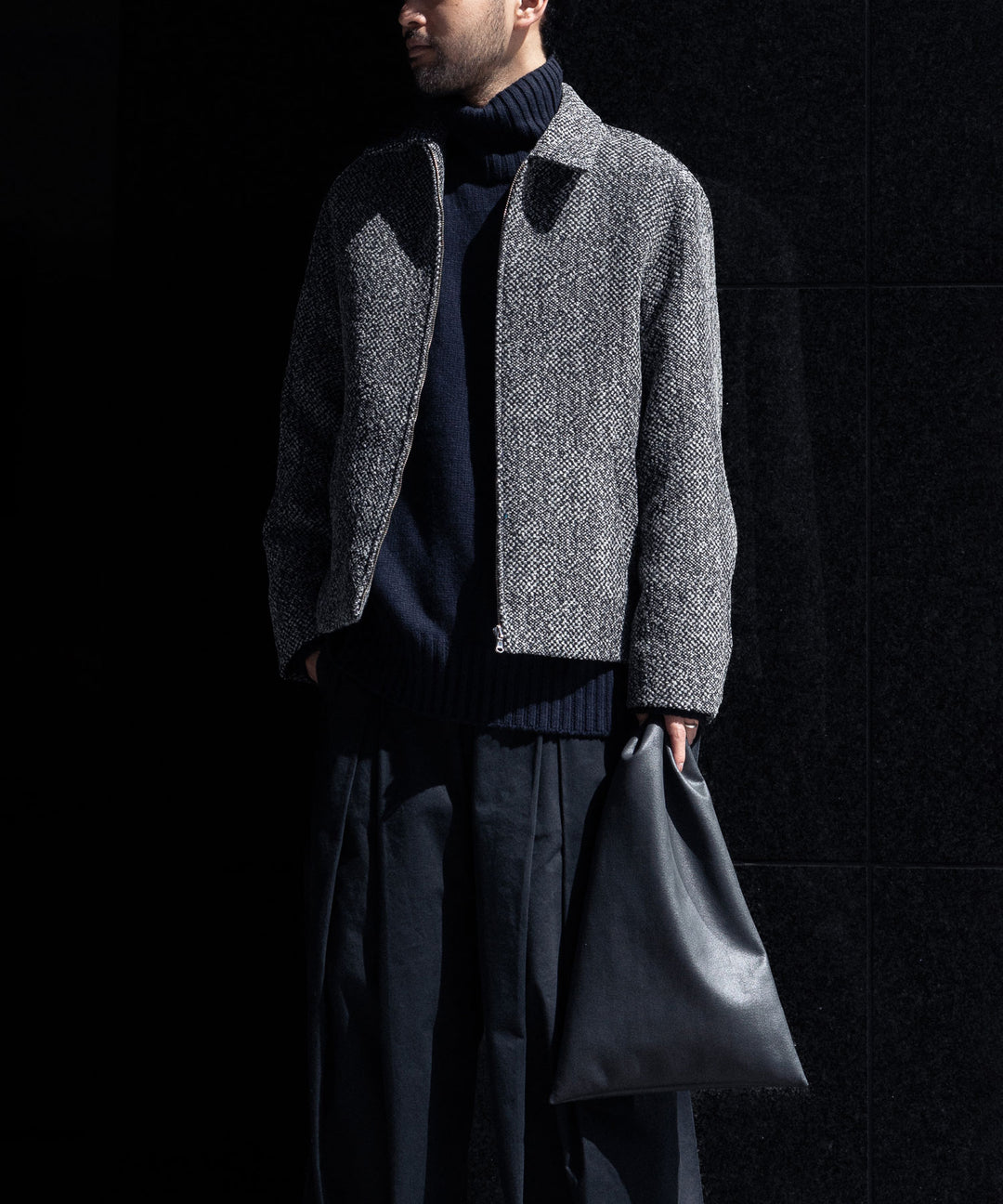 INTÉRIMのHARRINGTON JACKETとスタイリング