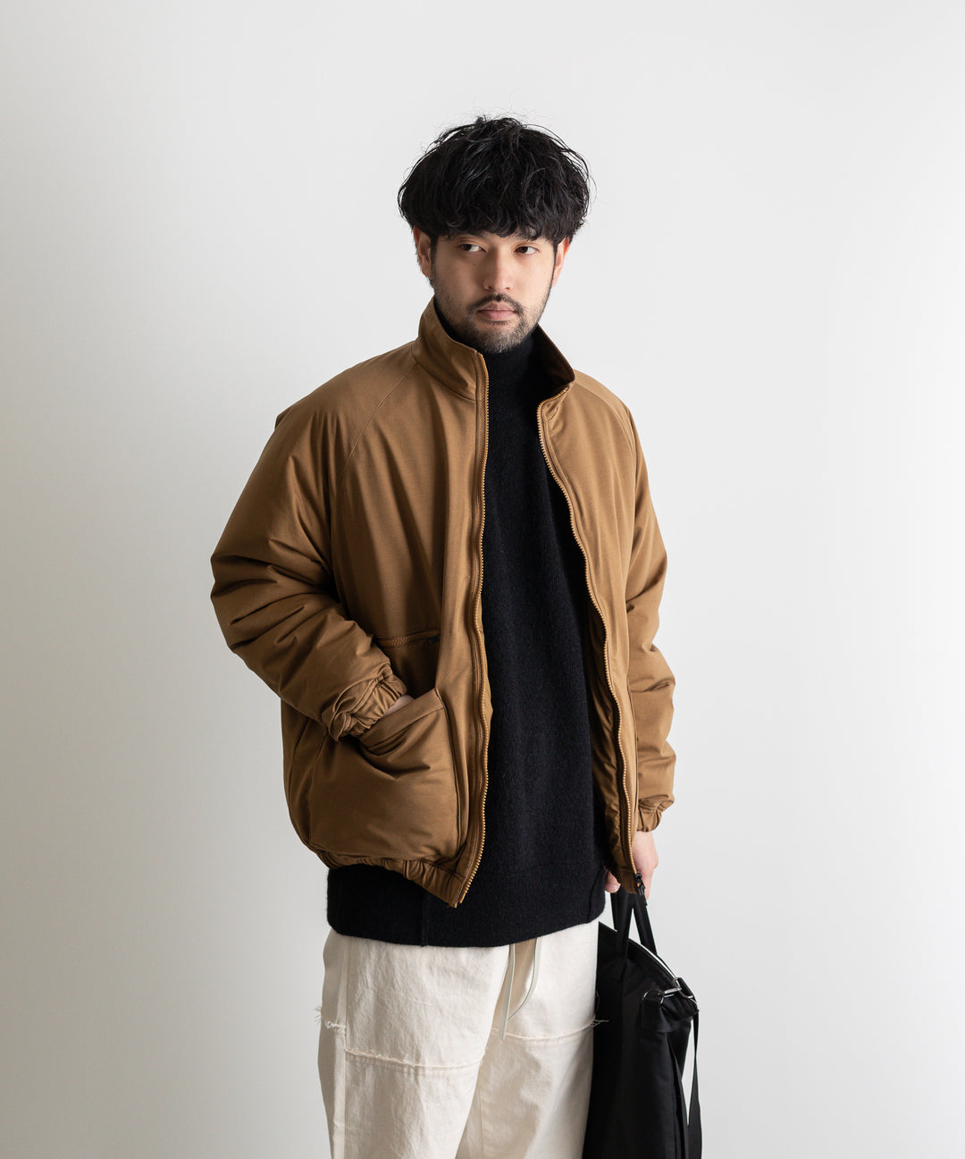 【 KANEMASA / カネマサ 】TYPEWRITER KNIT PCU BLOUSON のご紹介とスタイリング