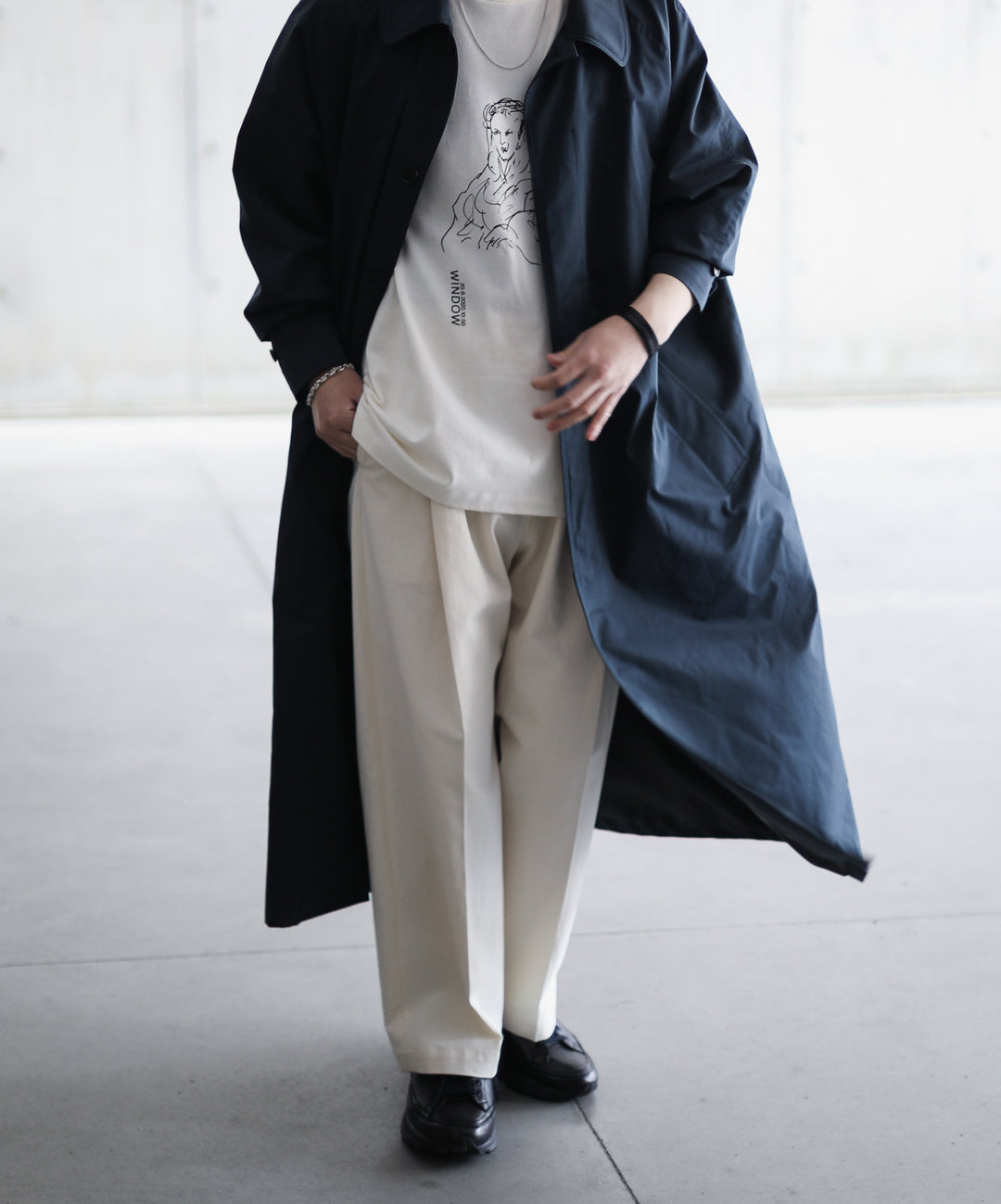 stein WIDE STRAIGHT TROUSERS ST.227-3 session 公式通販