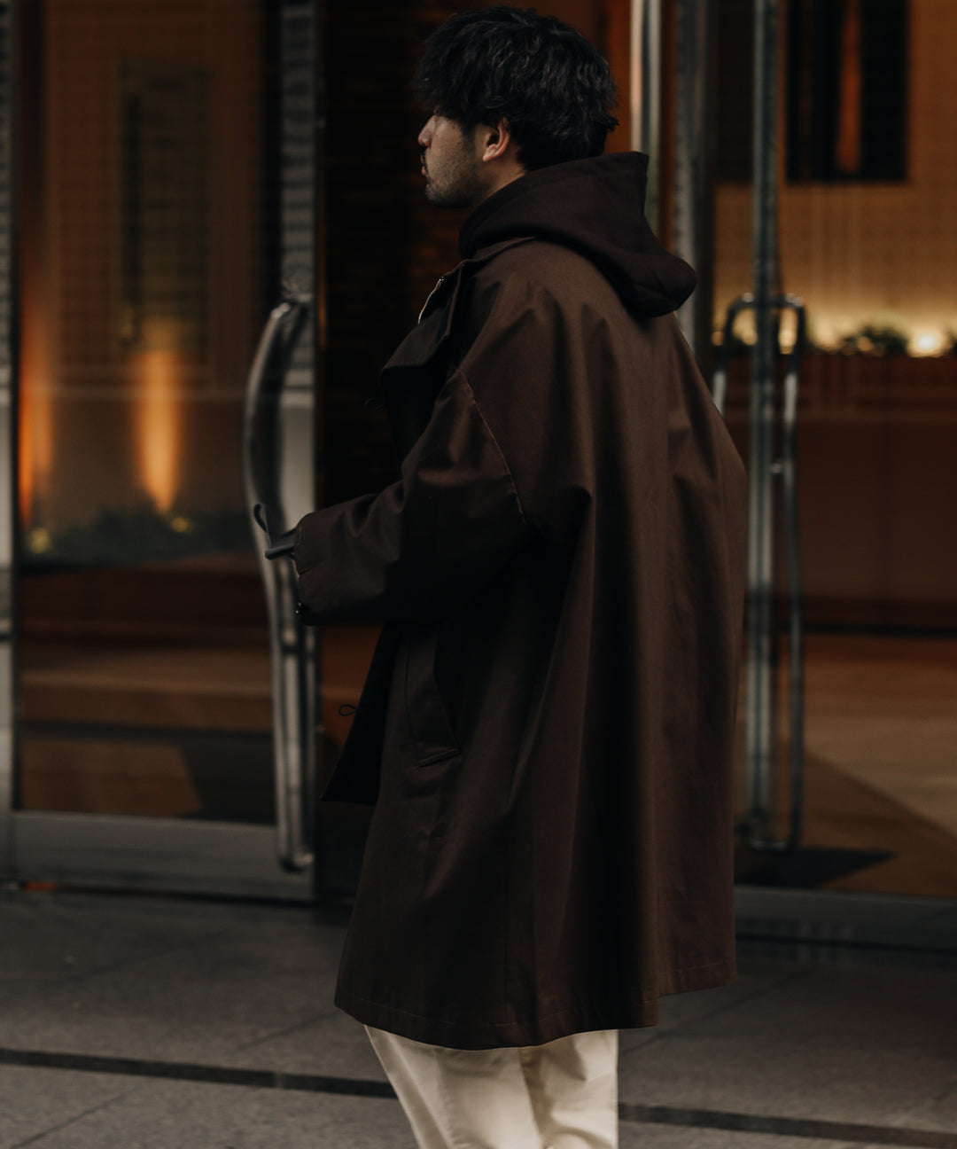 mfpen / エムエフペン JOHNSTON COATのスタイル