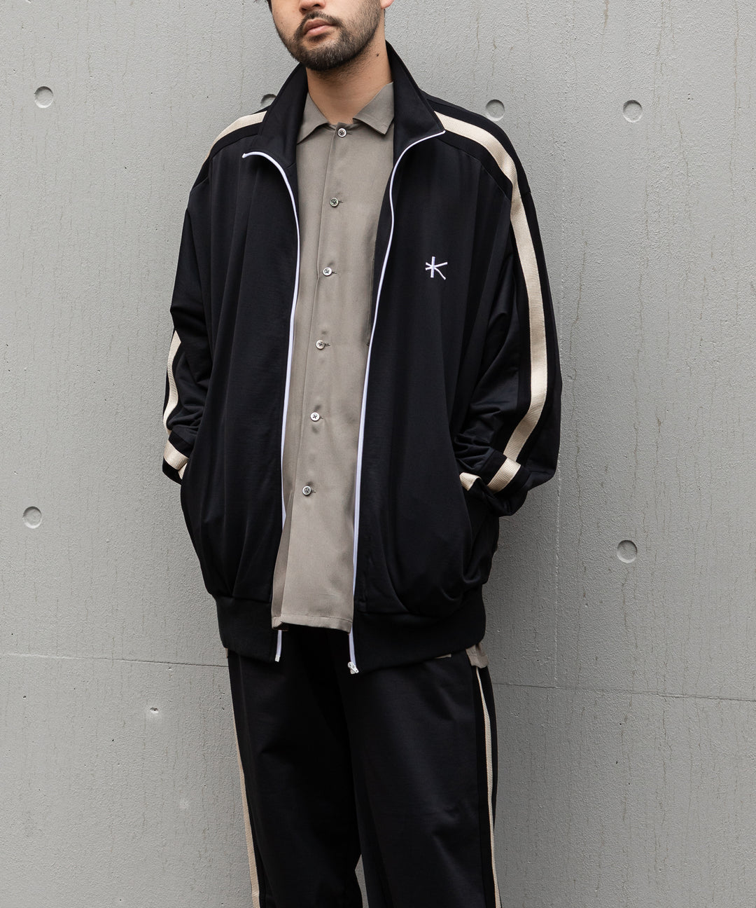 STYLING | KANEMASA PHIL.の ECONYL ジャージトラックジャケット