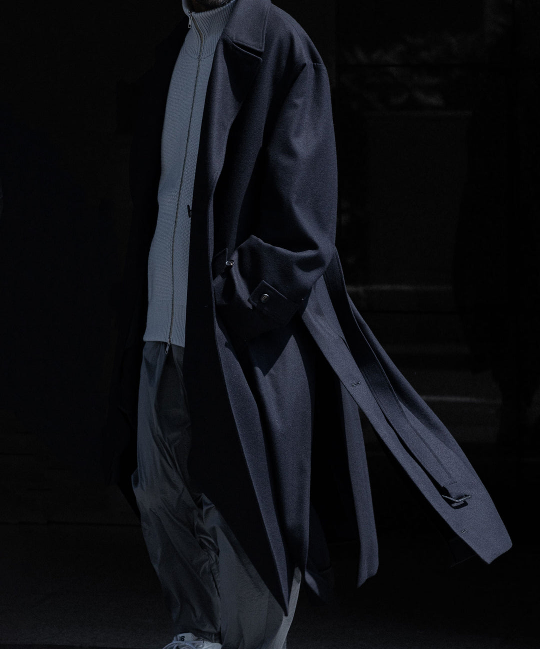 STYLING | steinのレイヤードシングルコート