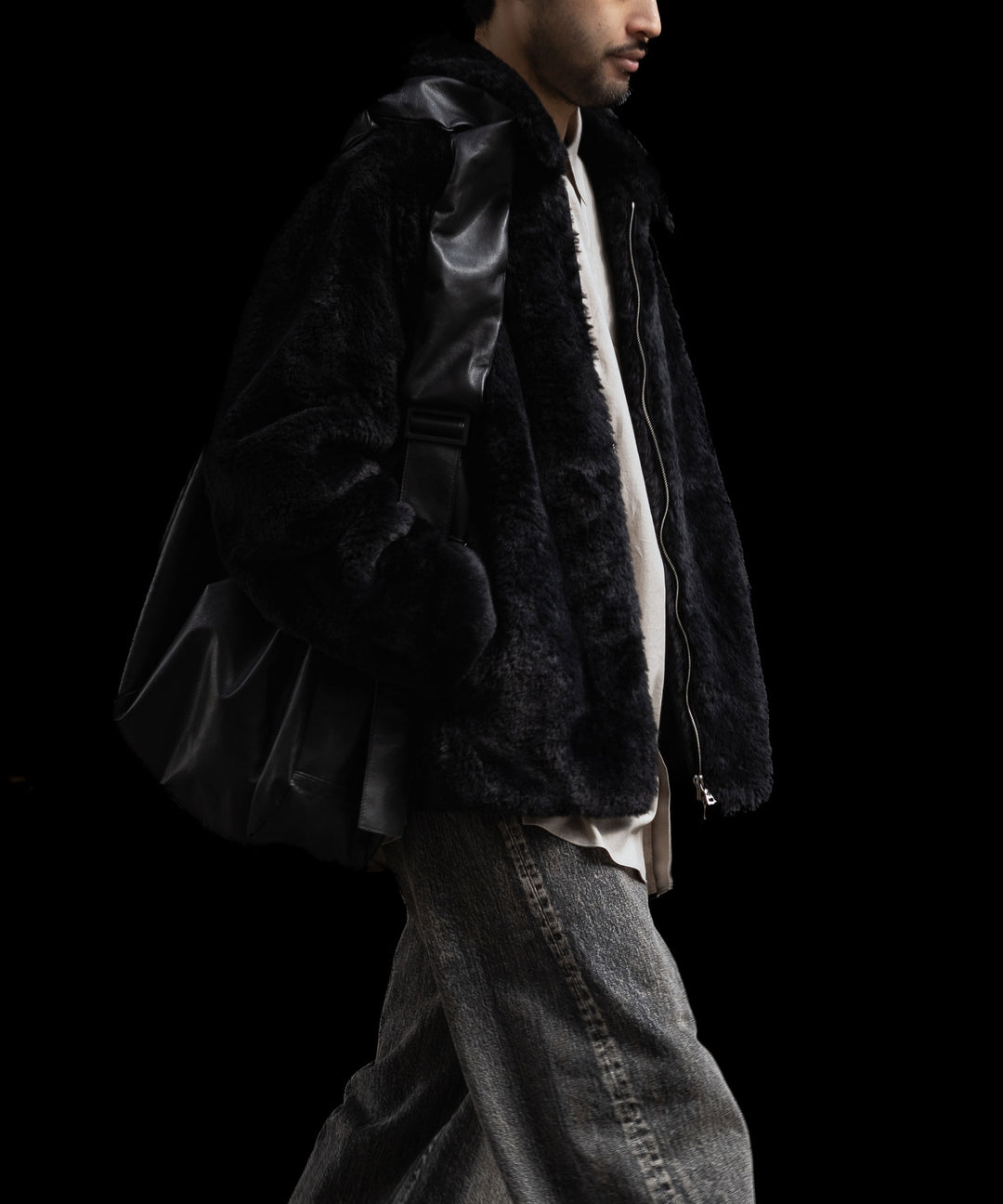 STYLING | ssstein ACRYLIC FUR JACKET