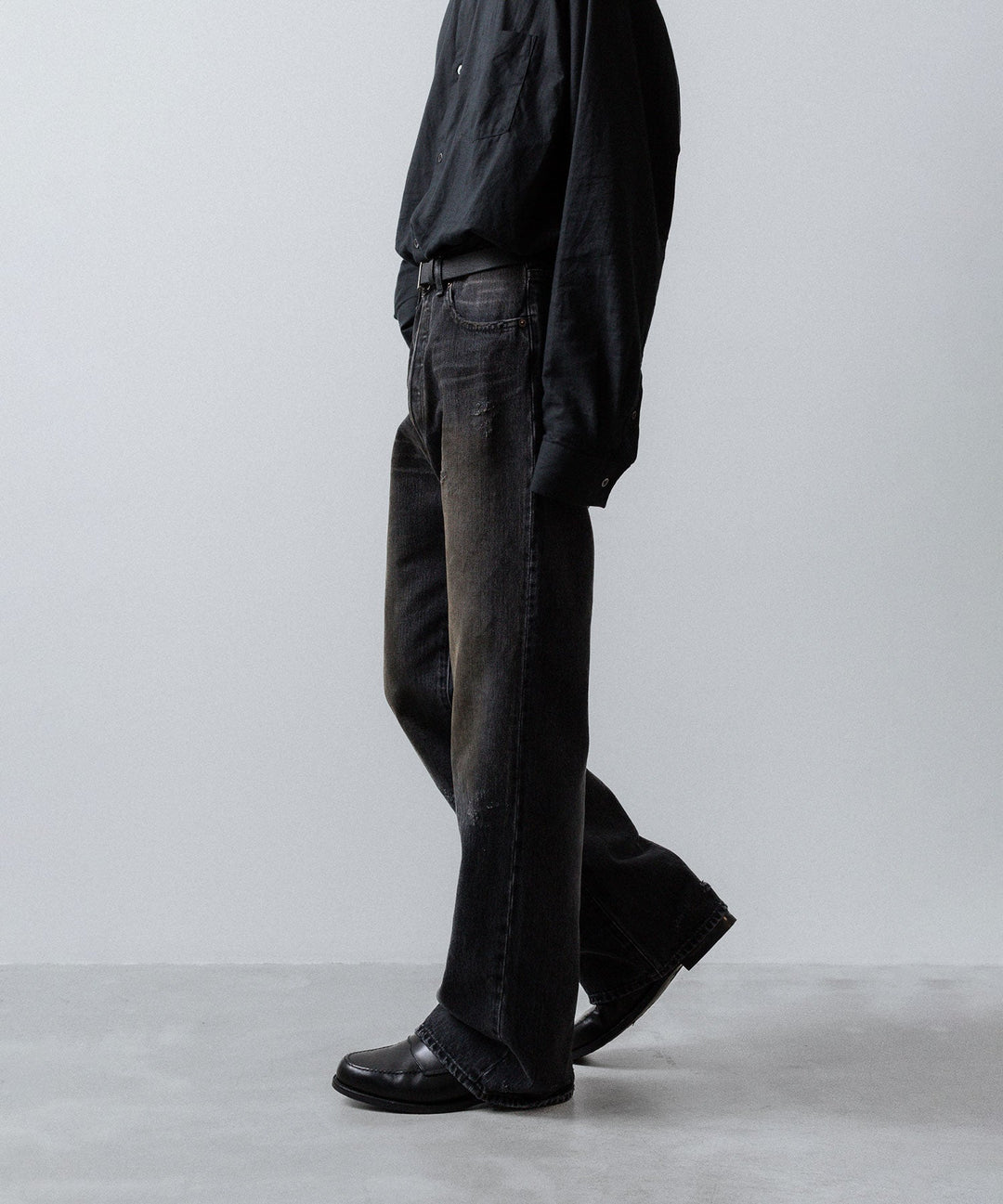 ssstein | FLARE DENIM JEANS