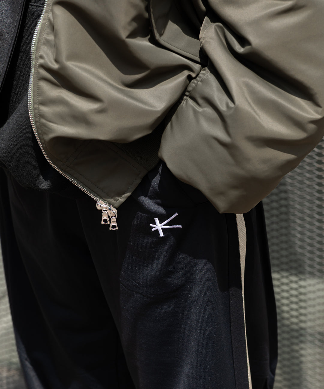 STYLING | KANEMASA PHIL.の ECONYL JERSEYのトラックパンツ