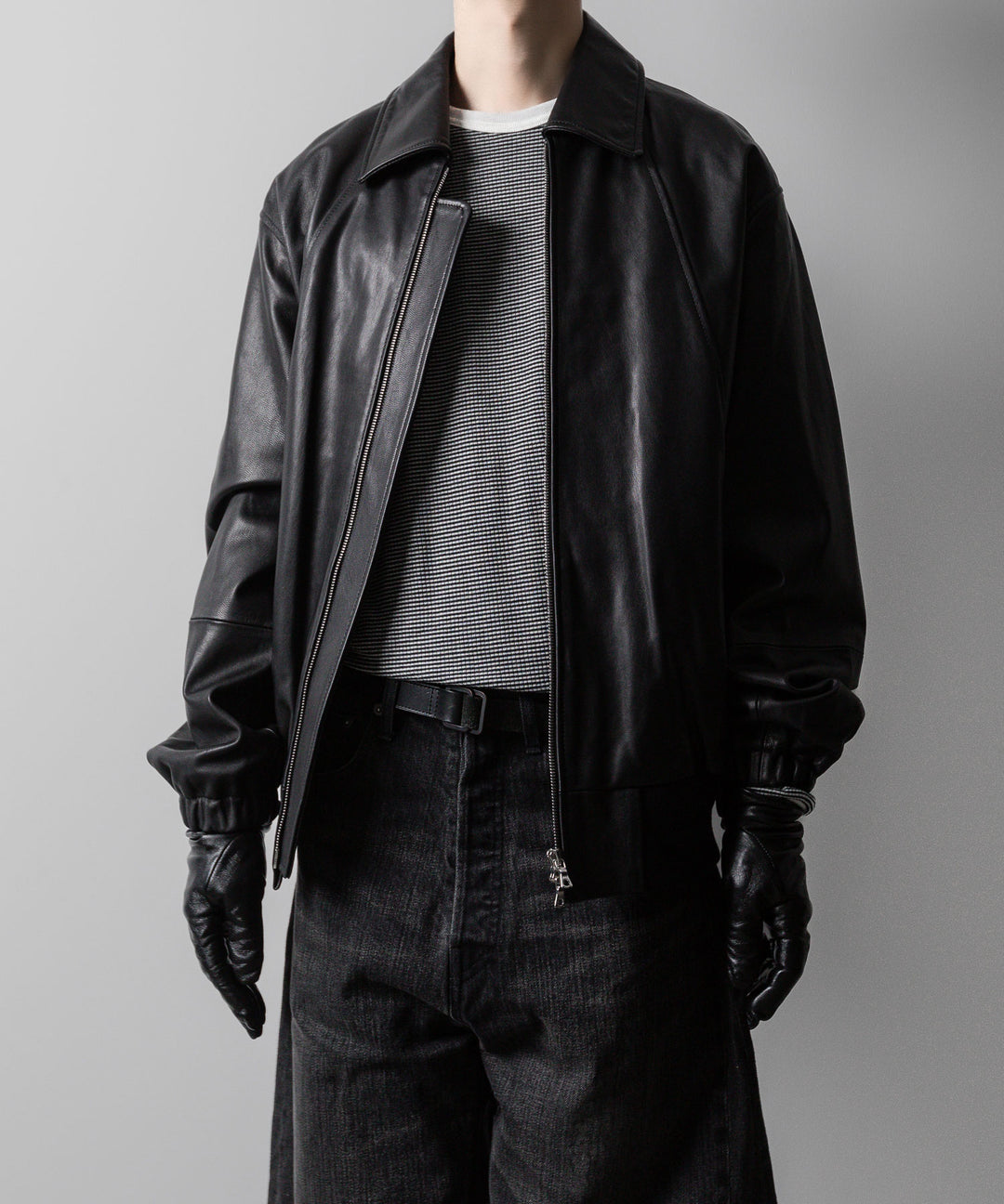 ssstein | GOAT LEATHER JACKET
