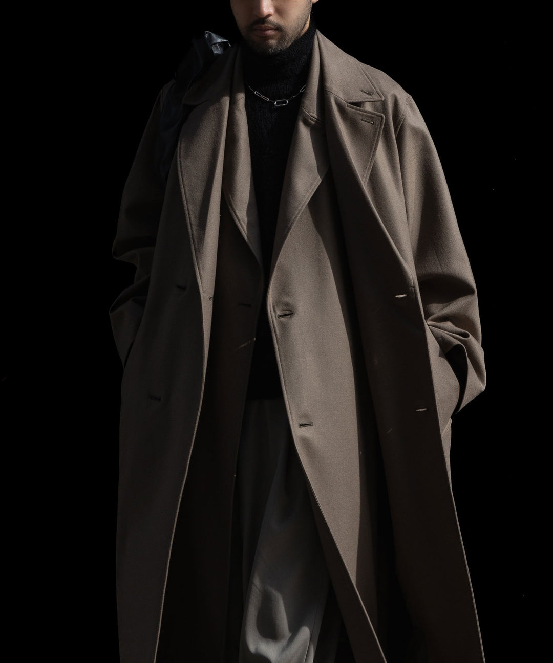 STYLING | ssstein OVERSIZED DOCKING DOUBLE BREASTED COAT