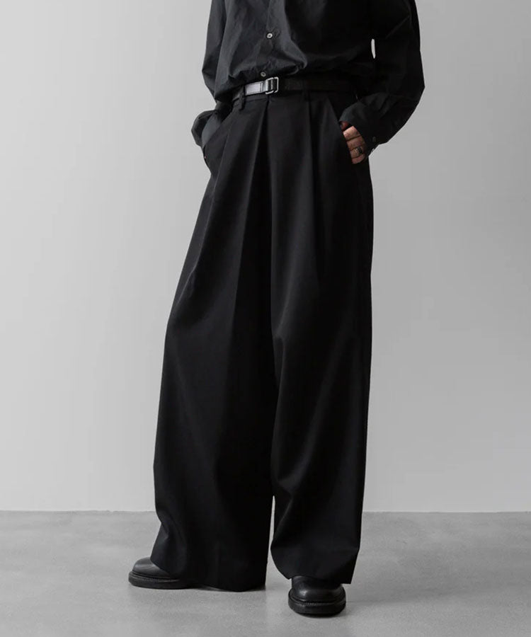 ssstein | OVERTUCKED EXTRA WIDE TROUSERS