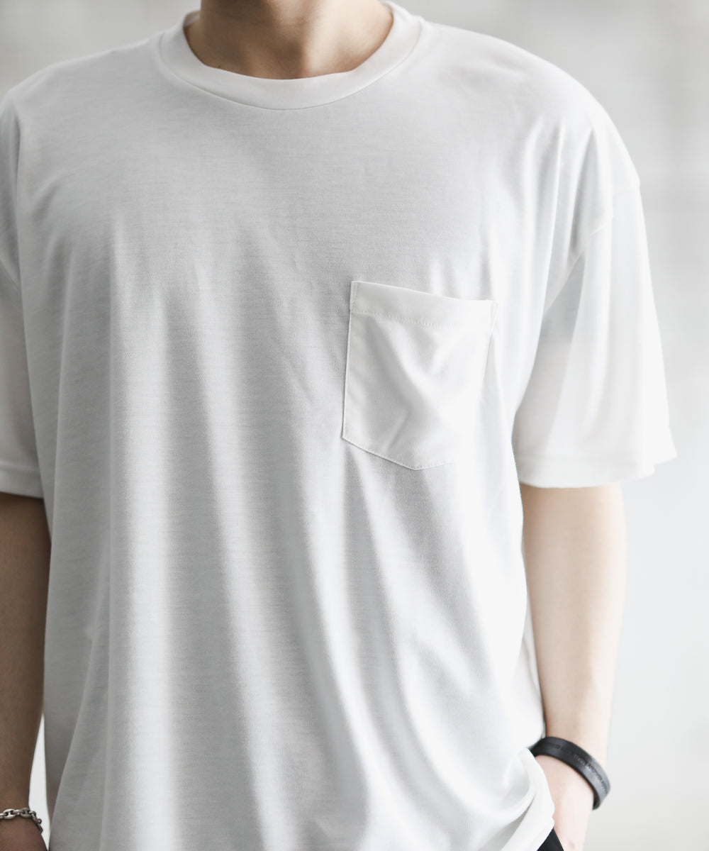 素材の良さが際立つsteinのシンプルTEE
