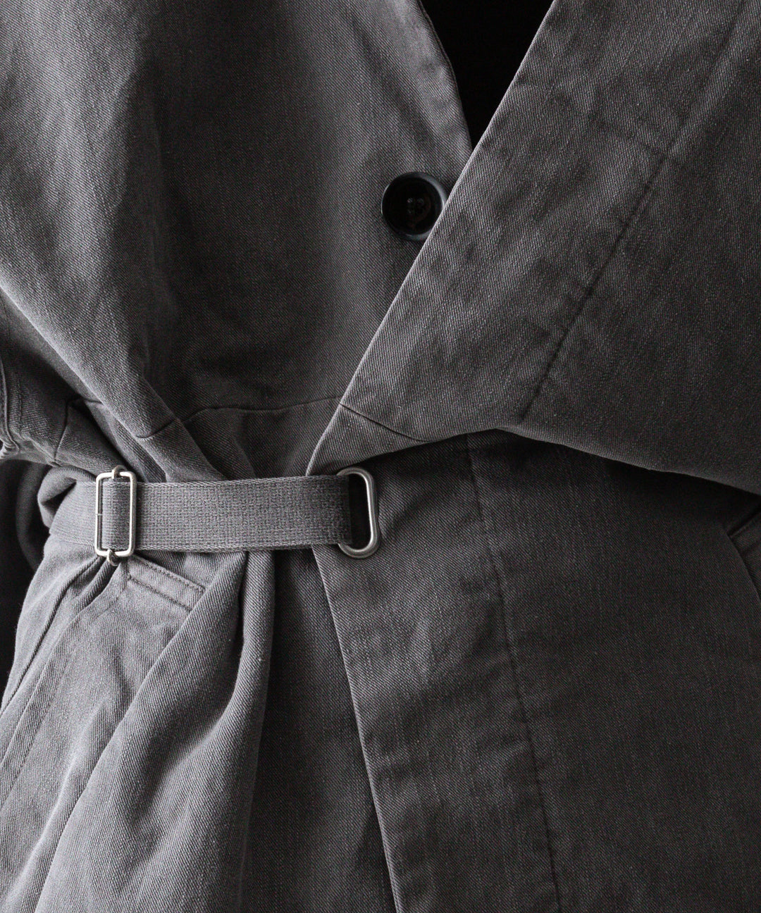 Fujimoto | OVERDYED WRAP VEST
