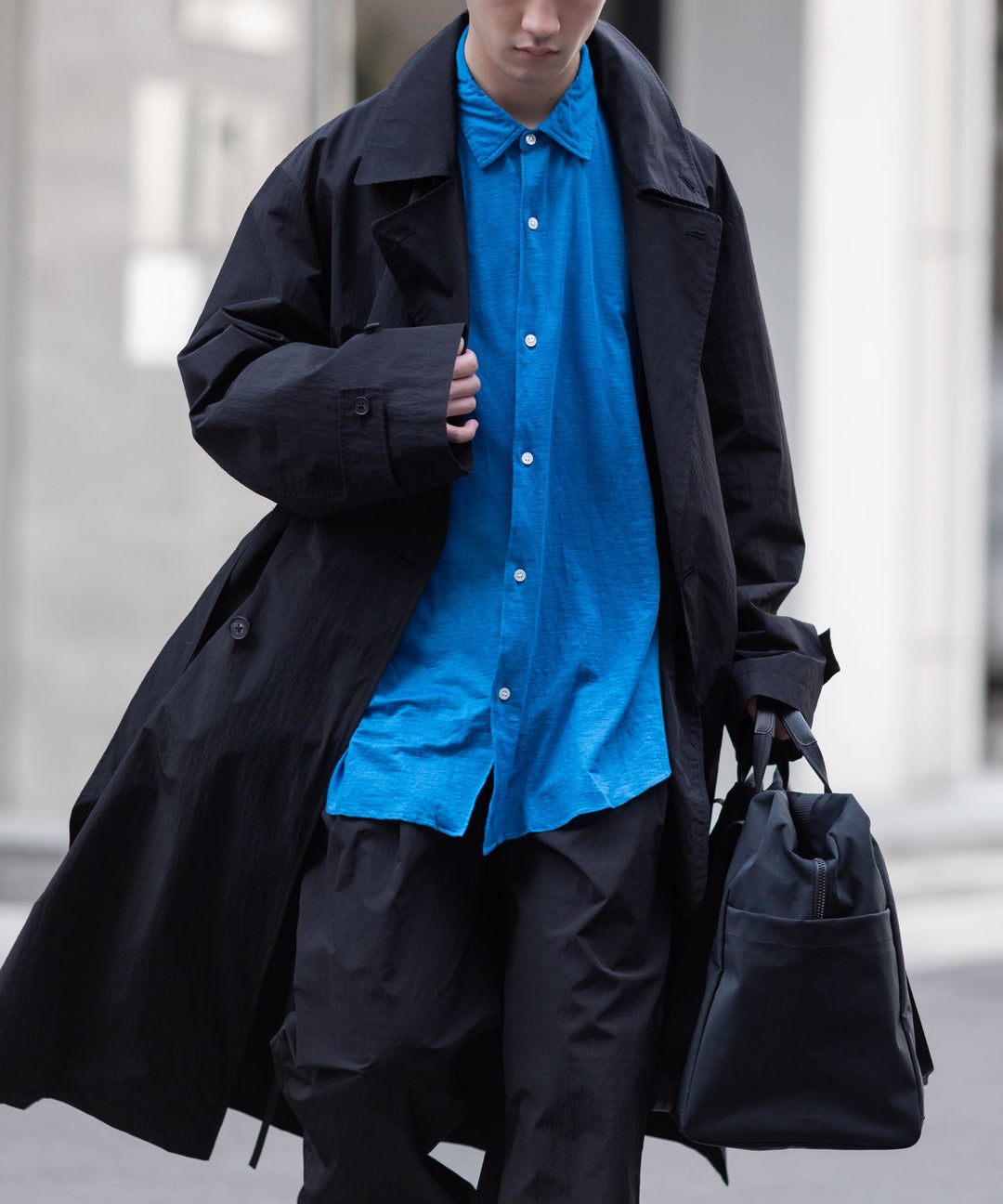 KANEMASA PHIL. | 28G Atmosphere Ramie L/S Shirt