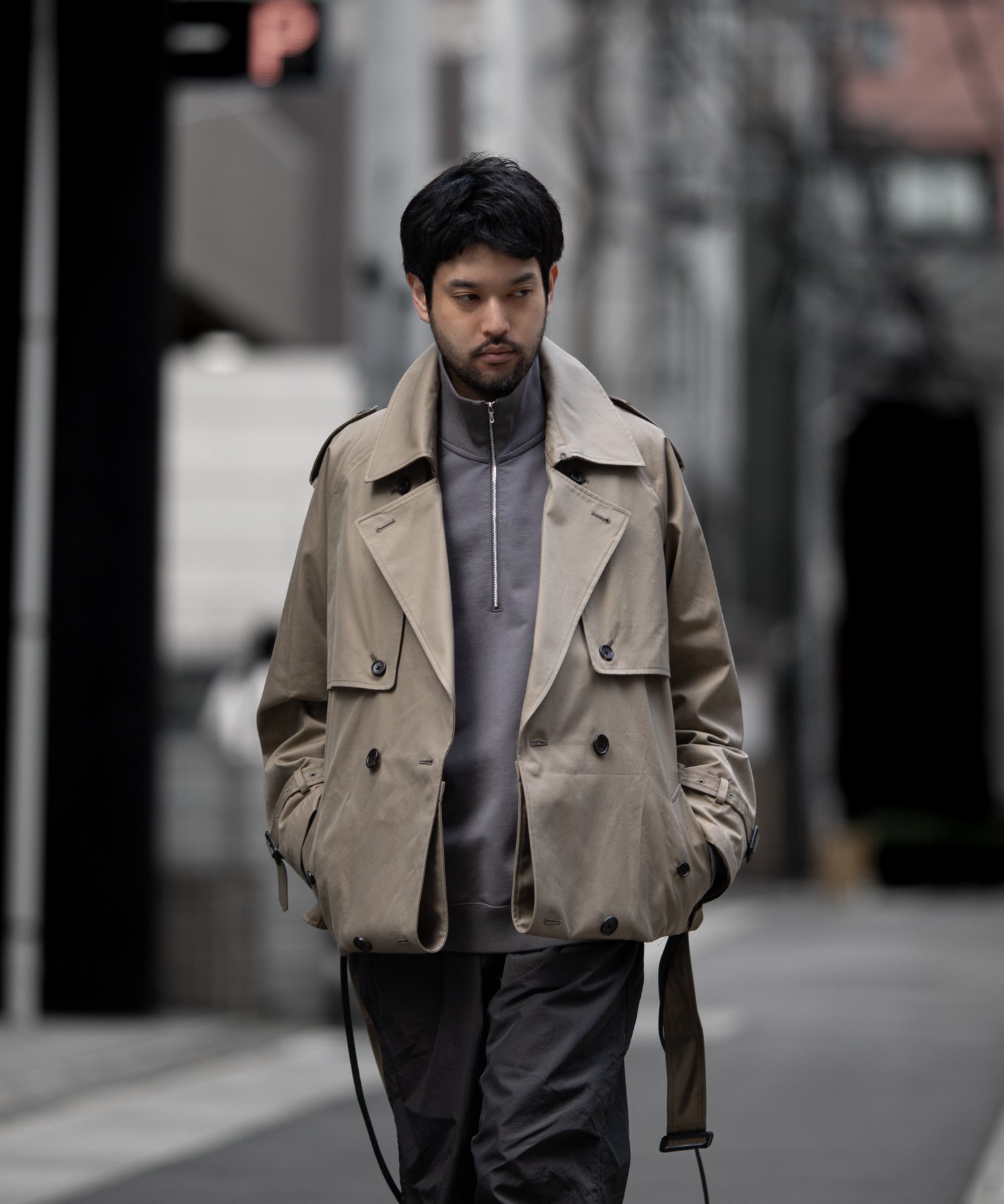 KANEMASA PHIL. | 36G SUPER FINE GAUGE HALF ZIP PULLOVER – session