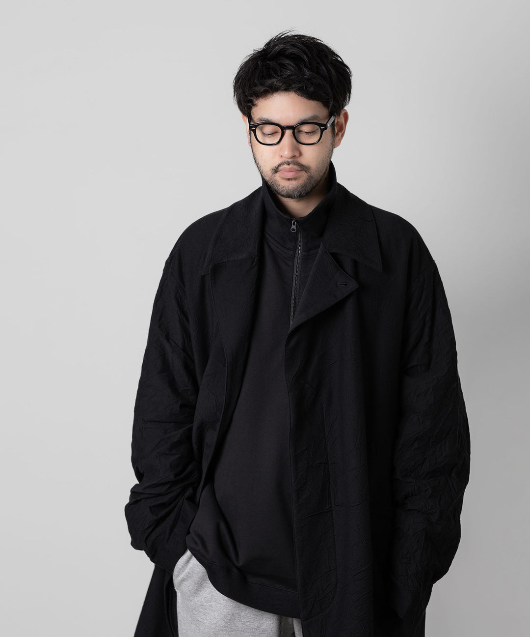 STYLING | steinの24SSとKANEMASA PHIL.の別注ハーフジップのスタイル