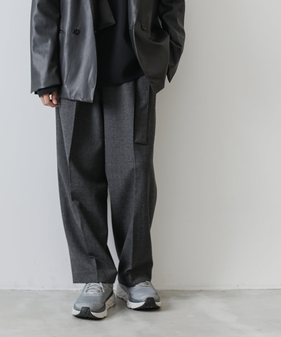 stein シュタイン WIDE STRAIGHT TROUSERS
