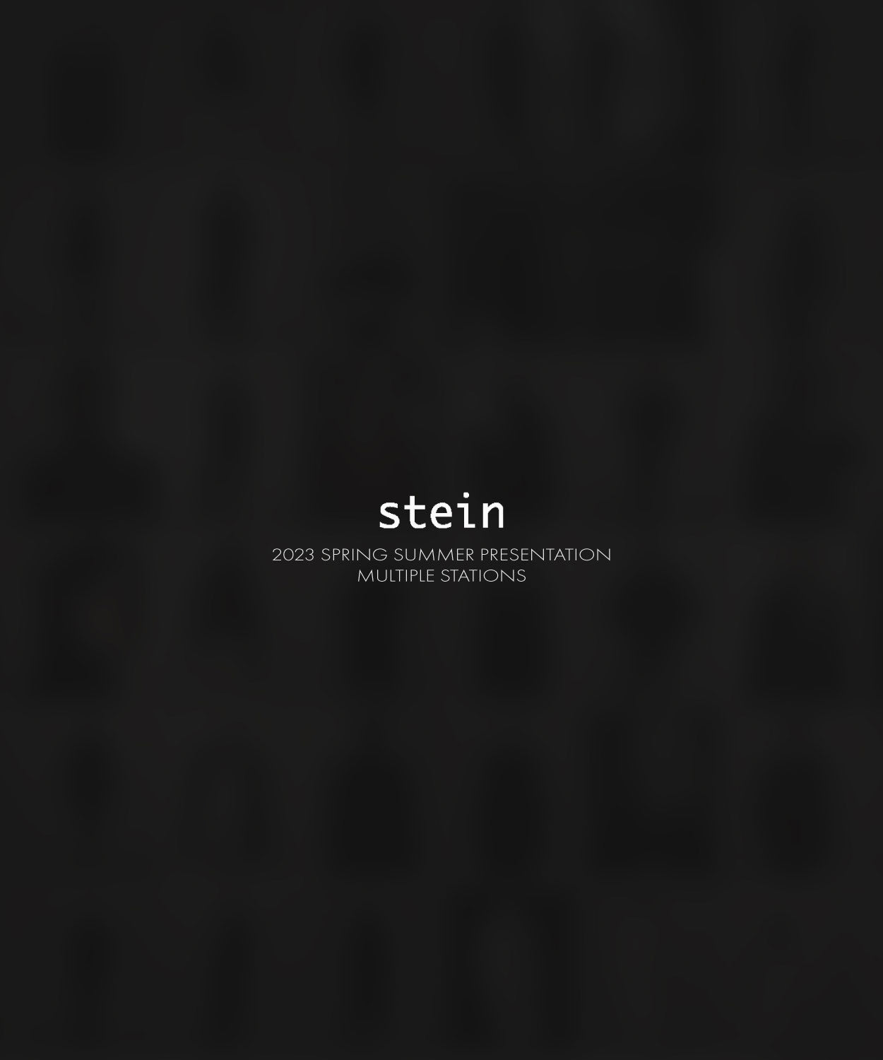 stein シュタイン 23SS コレクションに行ってきました | 展示会レポート