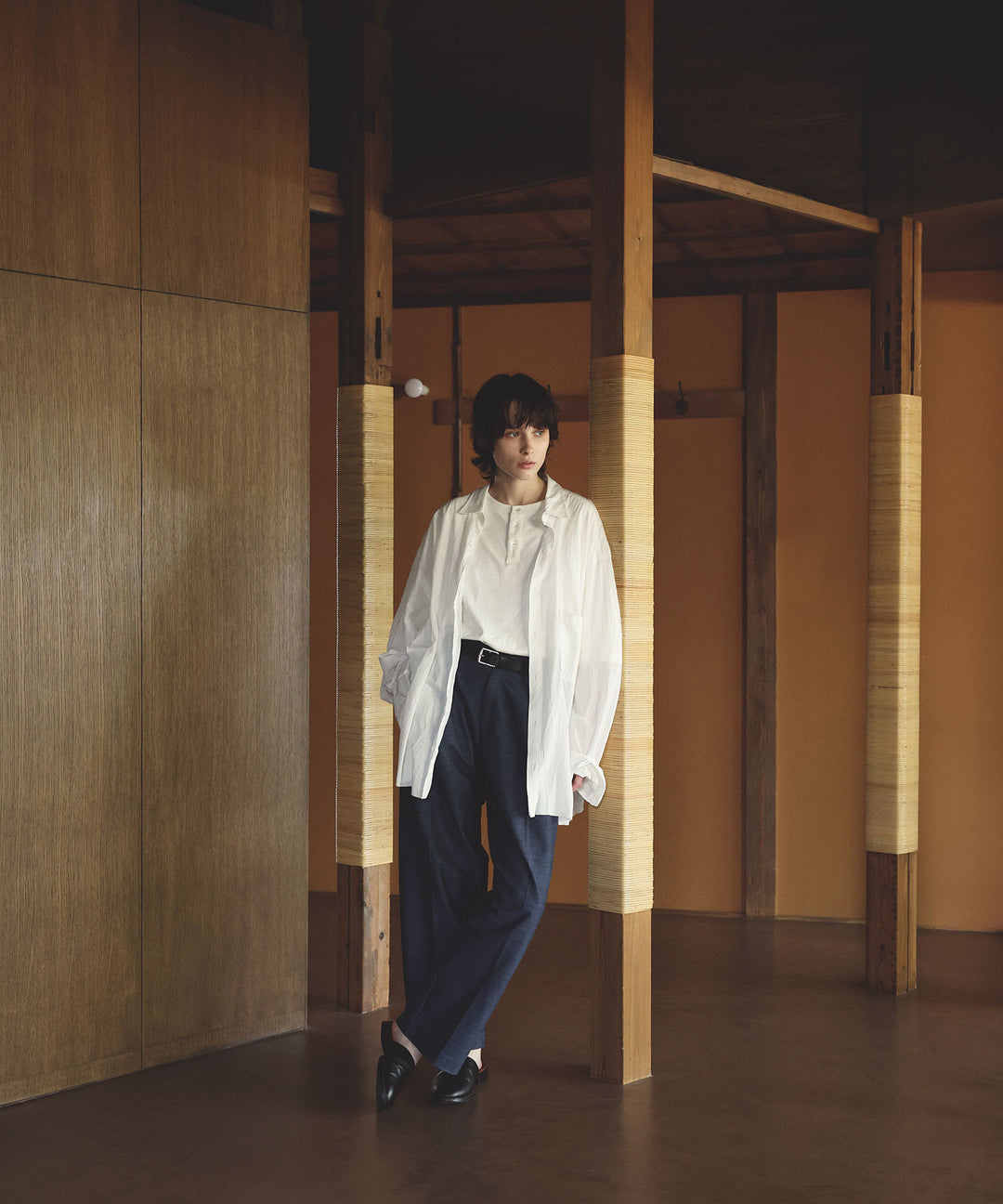 【KANEMASA PHIL.】24ss カネマサフィル 46G ARTISAN JERSEY SHIRT - WHITE sessionセッション福岡セレクトショップ 公式通販サイト
