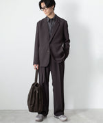 画像をギャラリービューアに読み込む, ATTACHMENT アタッチメントのPE STRETCH DOUBLE CLOTH 2B JKT - D.BROWNの公式通販サイトsession福岡セレクトショップ
