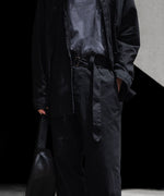 画像をギャラリービューアに読み込む, INTÉRIM インテリムのBLACK SURFAR GARMENT DYE BELTED FRENCH ARMY MIL BAGGY TROUSERのBLACK公式通販サイトsession福岡セレクトショップ
