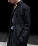 画像をギャラリービューアに読み込む, INTÉRI インテリムのBLACK SURFAR GARMENT DYE HYPER BIG MIL WORK SHIRT TYPE2のBLACK公式通販サイトsession福岡セレクトショップ
