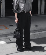 画像をギャラリービューアに読み込む, ATTACHMENT / EXCLUSIVE ITEMアタッチメントのSYNTHETIC LEATHER SMALL BUCKET BAG - BLACKの公式通販サイトsession福岡セレクトショップ
