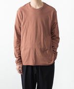 画像をギャラリービューアに読み込む, ATTACHMENT アタッチメントの80/2 PIMA CO JERSEY SLIM FIT LAYERED L/S TEE - D.GRAYの公式通販サイトsession福岡セレクトショップ
