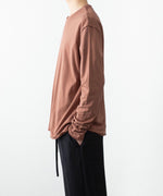 画像をギャラリービューアに読み込む, ATTACHMENT アタッチメントの80/2 PIMA CO JERSEY SLIM FIT LAYERED L/S TEE - D.GRAYの公式通販サイトsession福岡セレクトショップ
