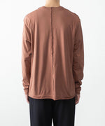 画像をギャラリービューアに読み込む, ATTACHMENT アタッチメントの80/2 PIMA CO JERSEY SLIM FIT LAYERED L/S TEE - D.GRAYの公式通販サイトsession福岡セレクトショップ
