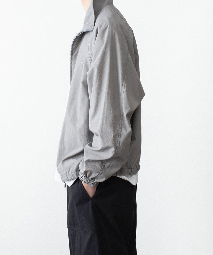 VEIN ヴェインのPIGMENT DYED NY WEATHER TRACK JKT - L.GRAYの公式通販サイトsession福岡セレクトショップ