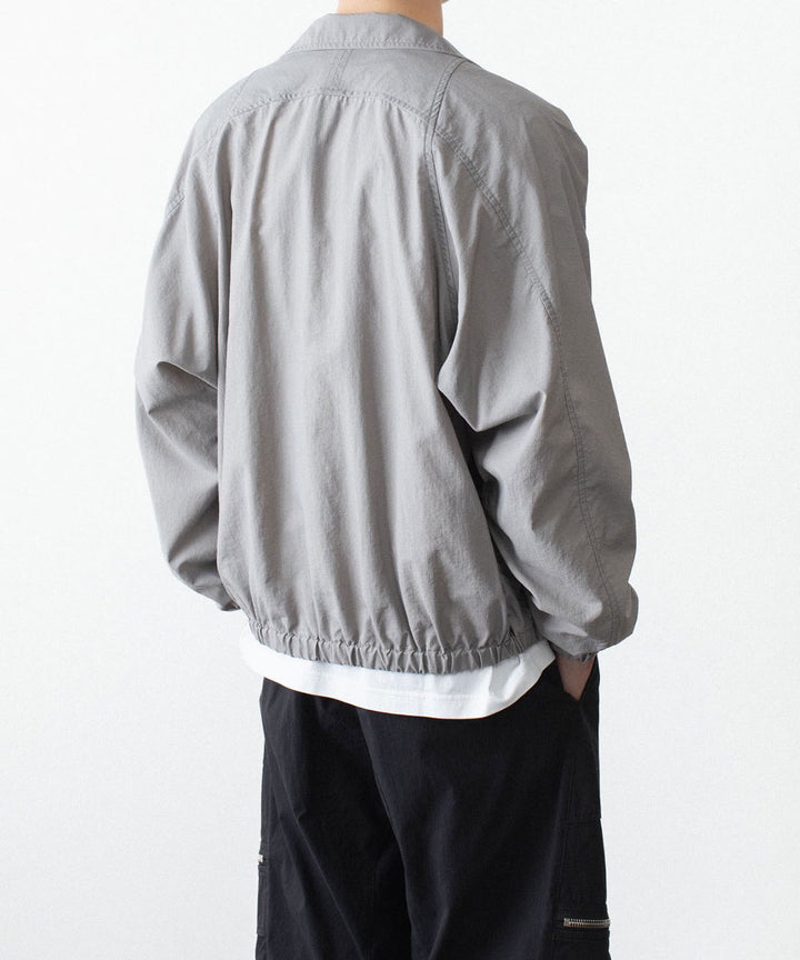 VEIN ヴェインのPIGMENT DYED NY WEATHER TRACK JKT - L.GRAYの公式通販サイトsession福岡セレクトショップ