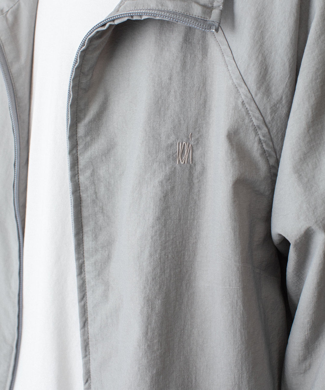 VEIN ヴェインのPIGMENT DYED NY WEATHER TRACK JKT - L.GRAYの公式通販サイトsession福岡セレクトショップ