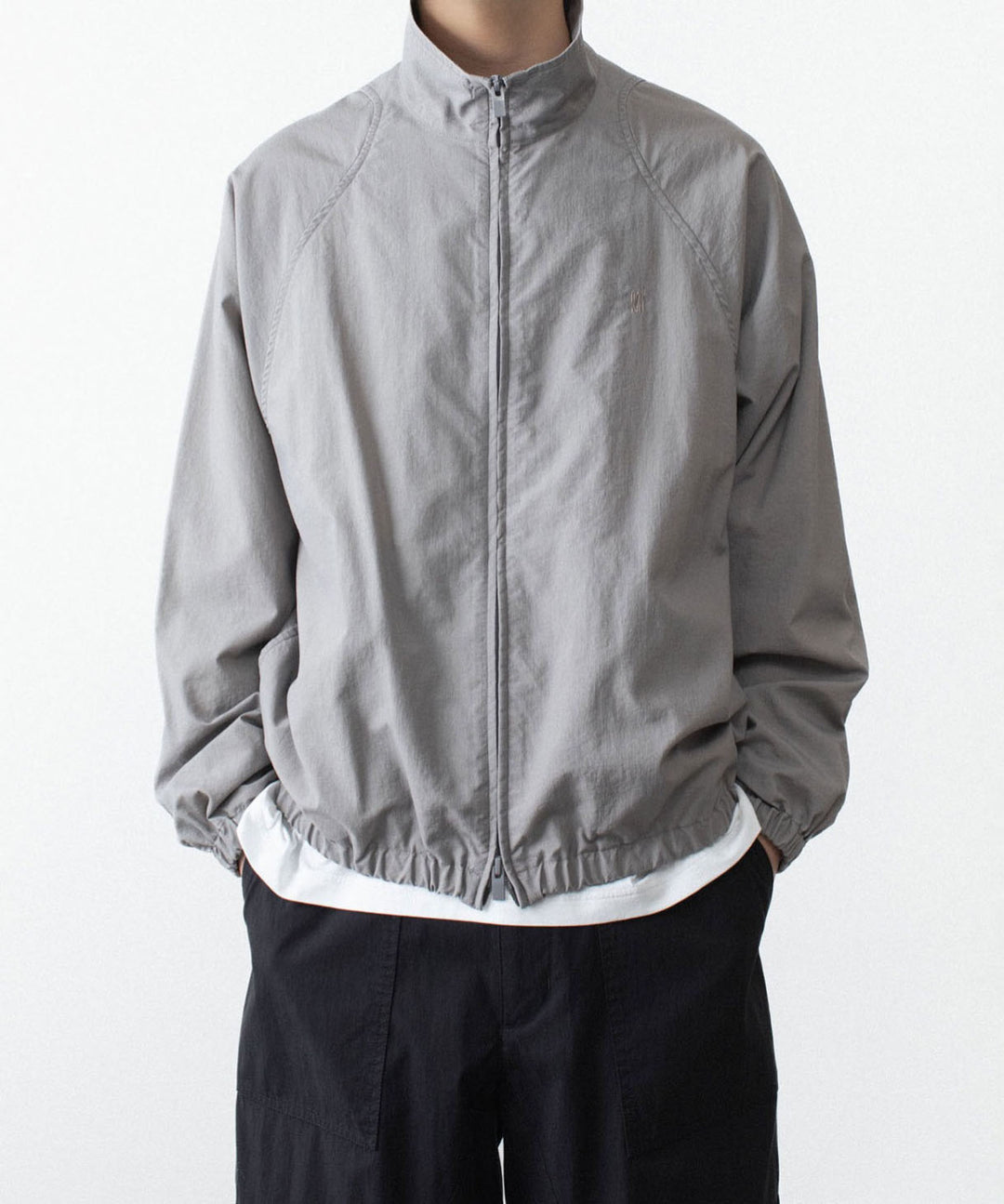 VEIN ヴェインのPIGMENT DYED NY WEATHER TRACK JKT - L.GRAYの公式通販サイトsession福岡セレクトショップ