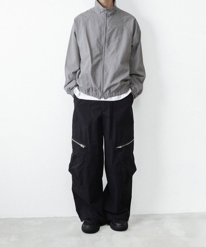 VEIN ヴェインのPIGMENT DYED NY WEATHER TRACK JKT - L.GRAYの公式通販サイトsession福岡セレクトショップ