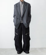 画像をギャラリービューアに読み込む, 【 VEIN 】PIGMENT DYED NY WEATHER TRACK JKT - L.GRAY
