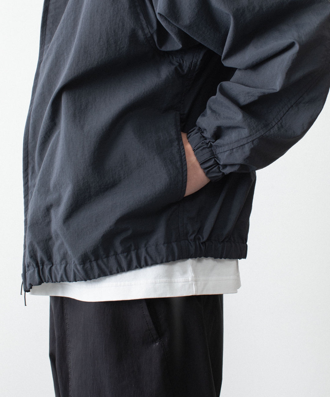VEIN ヴェインのPIGMENT DYED NY WEATHER TRACK JKT - D.NAVYの公式通販サイトsession福岡セレクトショップ