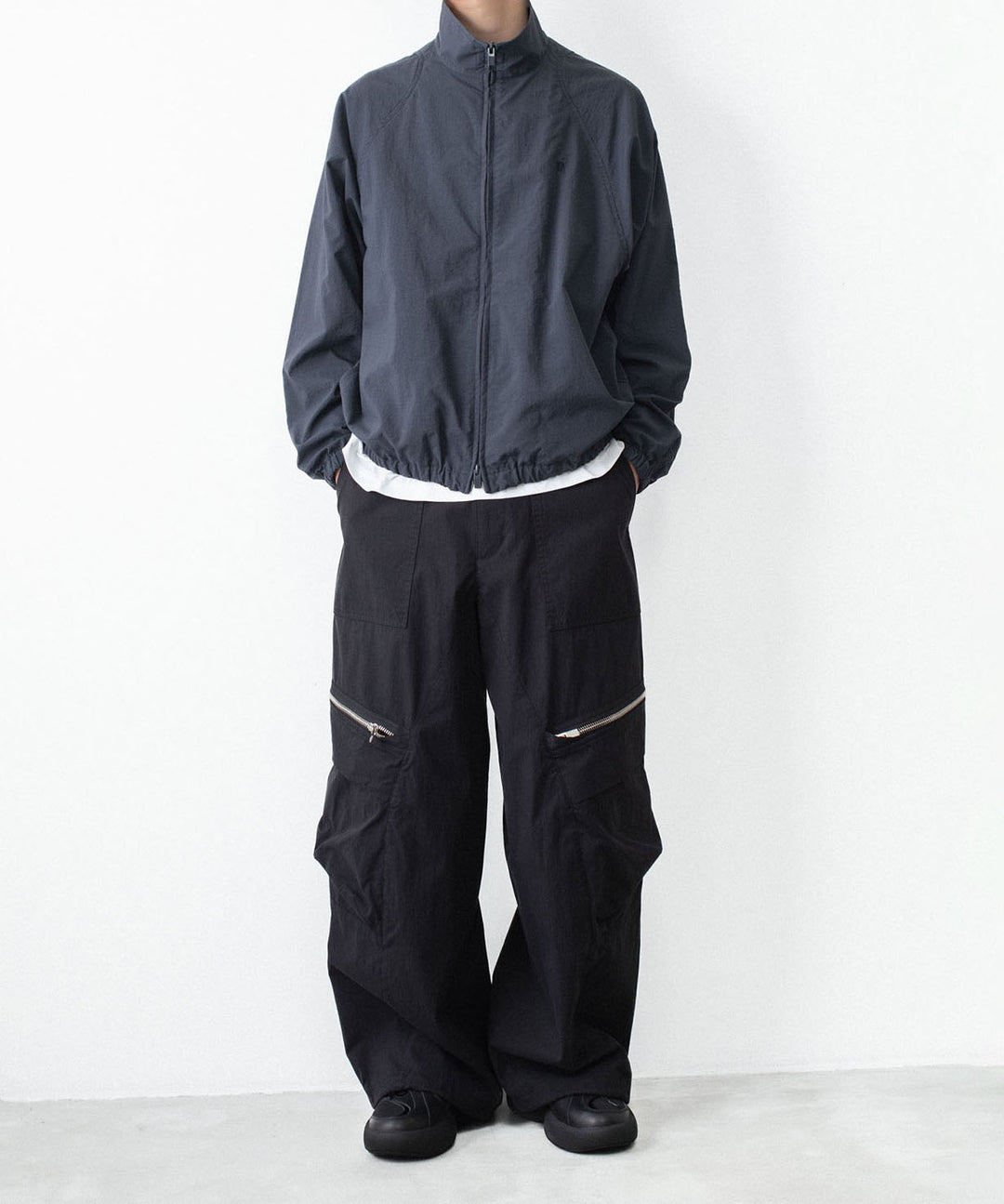 VEIN ヴェインのPIGMENT DYED NY WEATHER TRACK JKT - D.NAVYの公式通販サイトsession福岡セレクトショップ