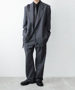 画像をギャラリービューアに読み込む, VEIN ヴェインの3/60 HIGH TWIST WOOL TRO OVER JKT - D.GRAYの公式通販サイトsession福岡セレクトショップ

