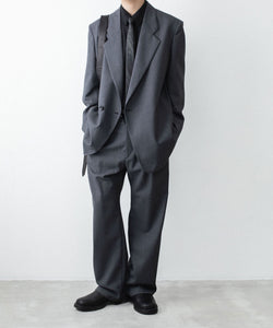 VEIN 】3/60 HIGH TWIST WOOL TRO OVER JKT - D.GRAY | 公式通販サイト