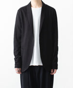 画像をギャラリービューアに読み込む, ATTACHMENT / EXCLUSIVE ITEMアタッチメントのCOTTON DOUBLE FACE STOLE CARDIGAN - BLACKの公式通販サイトsession福岡セレクトショップ
