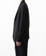 画像をギャラリービューアに読み込む, ATTACHMENT / EXCLUSIVE ITEMアタッチメントのCOTTON DOUBLE FACE STOLE CARDIGAN - BLACKの公式通販サイトsession福岡セレクトショップ
