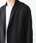 画像をギャラリービューアに読み込む, ATTACHMENT / EXCLUSIVE ITEMアタッチメントのCOTTON DOUBLE FACE STOLE CARDIGAN - BLACKの公式通販サイトsession福岡セレクトショップ

