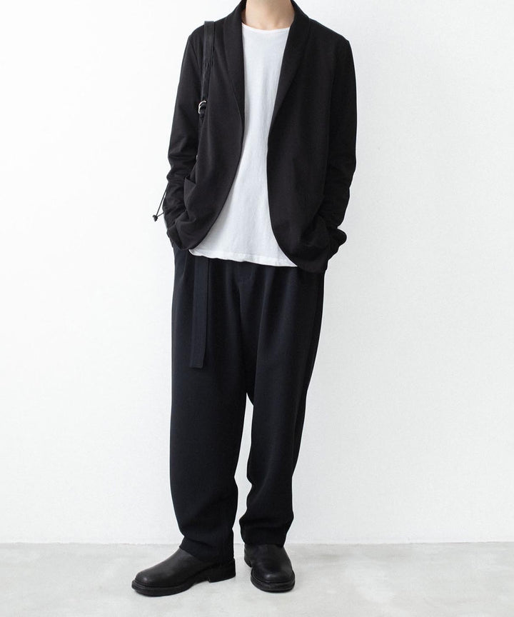ATTACHMENT / EXCLUSIVE ITEMアタッチメントのCOTTON DOUBLE FACE STOLE CARDIGAN - BLACKの公式通販サイトsession福岡セレクトショップ