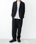画像をギャラリービューアに読み込む, ATTACHMENT / EXCLUSIVE ITEMアタッチメントのCOTTON DOUBLE FACE STOLE CARDIGAN - BLACKの公式通販サイトsession福岡セレクトショップ

