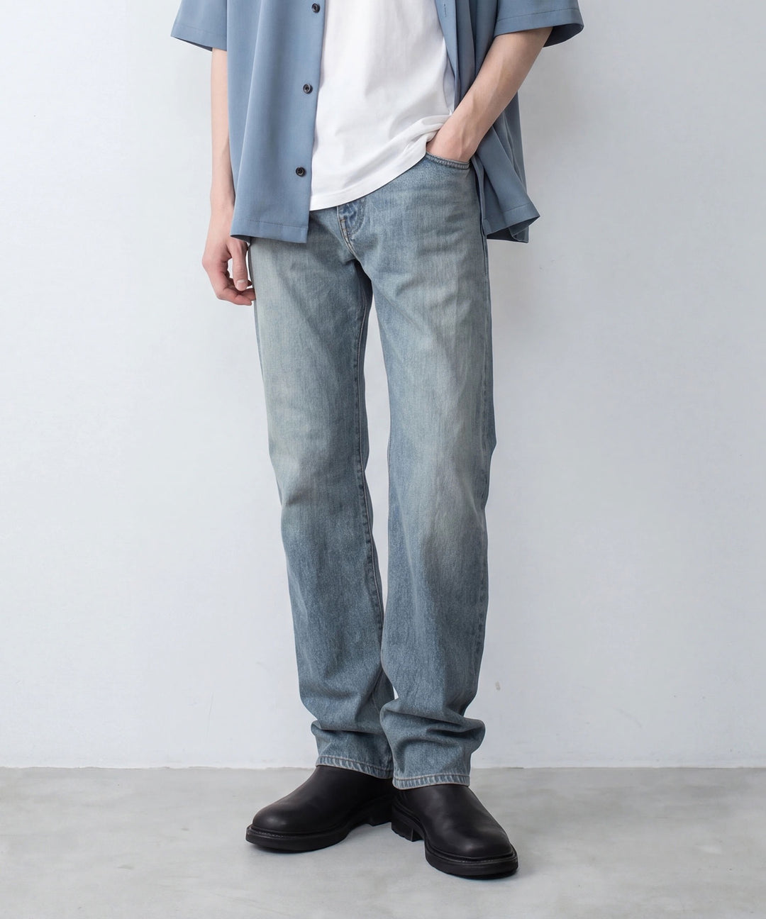 ATTACHMENT アタッチメントの13OZ DENIM STRAIGHT JEANS - L.NAVYの公式通販サイトsession福岡セレクトショップ